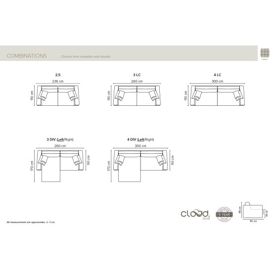 Sofa Cavelle (Neištraukiamas) (modulinis)  image
