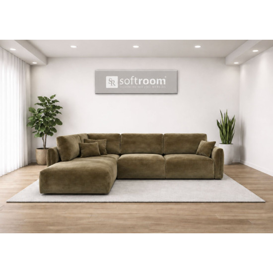 Kampinė sofa Nena (Nefoldable) (Three-Seater) Sofa, Neišsiskiriantys, trivietiai sofai image