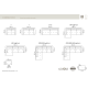 Kampinė sofa Nena (Nefoldable) (Three-Seater) Sofa, Neišsiskiriantys, trivietiai sofai image