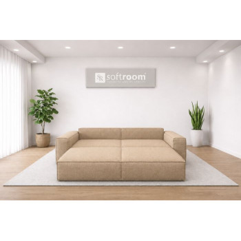 Three-seater sofa Umo X (extendable, electric)