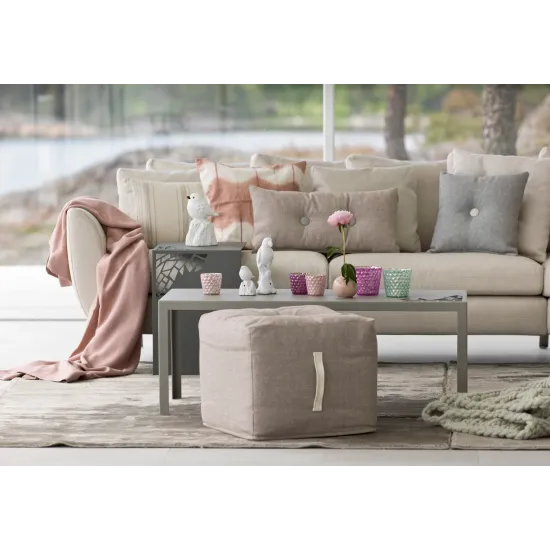Pufas Praline su rankena ir saga , Neatrankami kampiniai sofa image