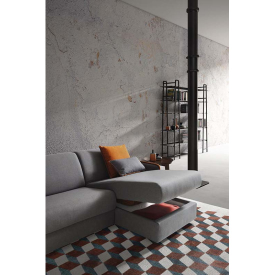 Sofa MADEIRA (išskleidžiama)(kampinė)(pagaminta Italijoje) Ištraukiami sofai, Ištraukiami kampiniai sofai image