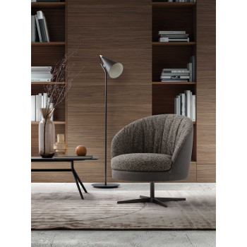 Poilsio fotelis OYSTER (krėslas) pasukamas