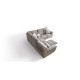 Kampinė sofa HOLLIS 255x255x94h image