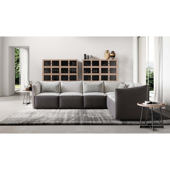 Kampinė sofa KUBIK 278x213x78h Sofa, Neatrankami kampiniai sofa image