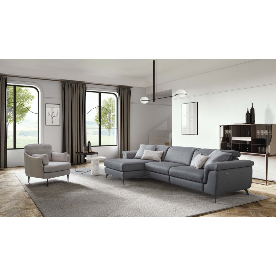 Kampinė sofa ZENO 261x158x102h Sofa, Neatrankami kampiniai sofa image
