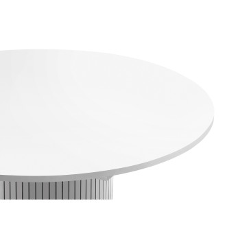 Toscana pietų stalas (Ištraukiamas)(Balta)