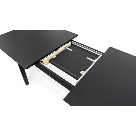 Butterfly valgomasis stalas (Išskleidžiamas) (Juodas) image