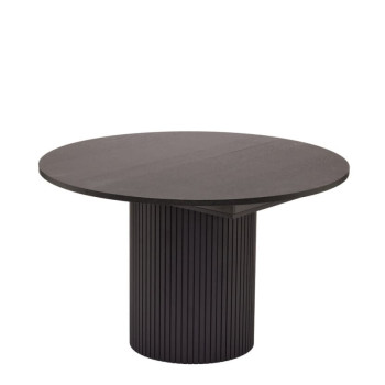 Toscana pietų stalas (Ištraukiamas) (Juodas)