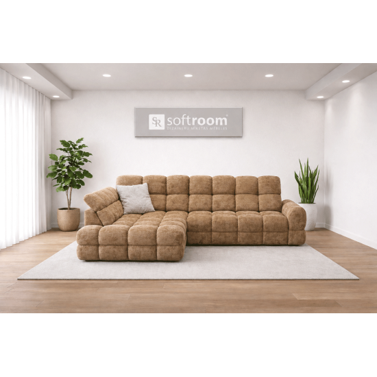 Sofa WETO (Elektrinė) (Išskleidžiama) (Kampinė) (Ekspozicinė)