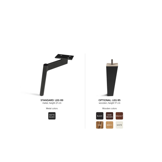 Sofa ASPEN (Nesulankstomas) (Kampinis) Sofa, Neatrankami kampiniai sofa image