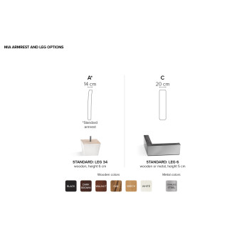 MIA Sofa (Convertible) (Double)