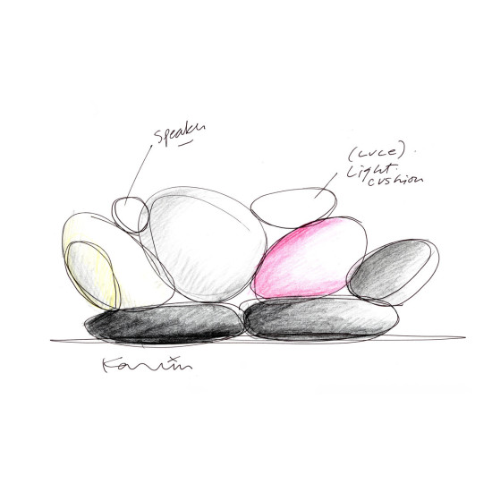 Sofa ORBS (trijų vietų, neišsiskleidžiantis) image