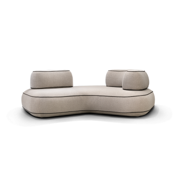 Sofa Skew U (trijų vietų, neišsiskleidžiantis)