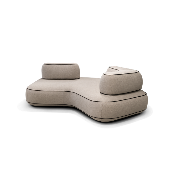 Sofa Skew U (trijų vietų, neišsiskleidžiantis) image