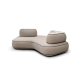 Sofa Skew U (trijų vietų, neišsiskleidžiantis) image