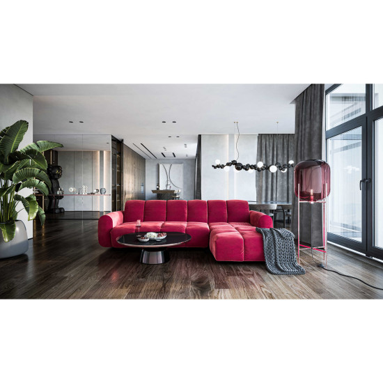 Sofa BULLET (kampinis, ištraukiamas) Ištraukiami sofai, Ištraukiami kampiniai sofai image