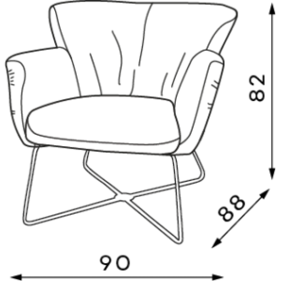 Kėdė ILA Soft image