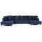 Sofa BELAVIO komplektas 10 (U formos, neissukamas)