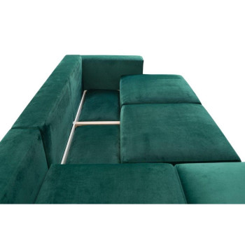 Minkštas kampinis sofa MOON 2 (ištraukiama)