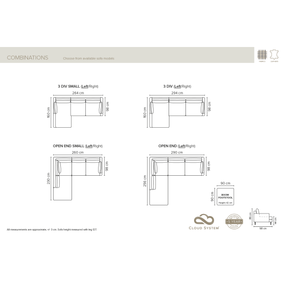 Sofa BOOM (Neištraukiamas) (MAXI3) image