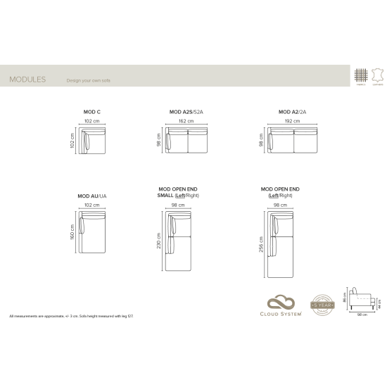 Sofa BOOM (Neištraukiamas) (MAXI3) image