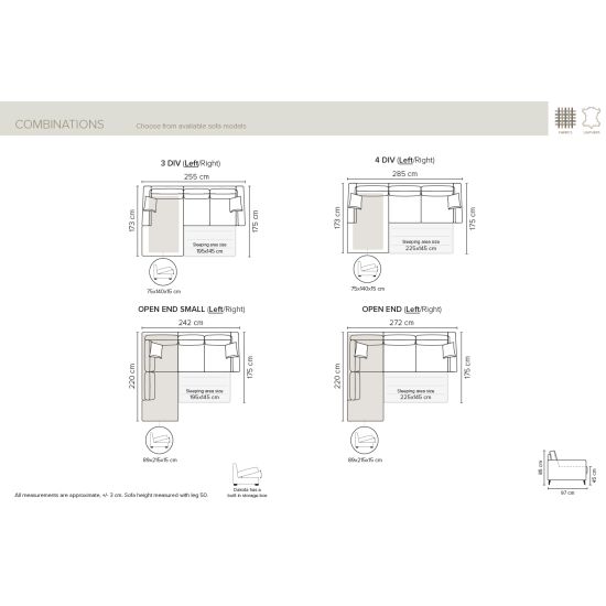 Dakota Sofa (Ištraukiamas) (Kampinis) image