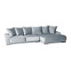 Sofa GUSTAVO (Nesulankstomas) (Kampinis) Sofa, Neatrankami kampiniai sofa image