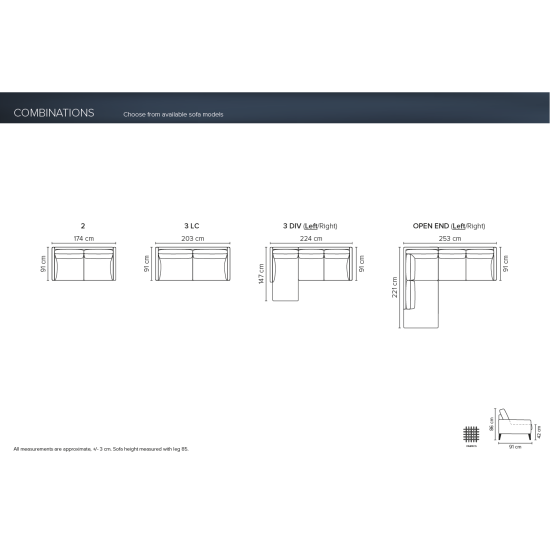 Sofa JONNA (Neištraukiamas) (Kampinis) image