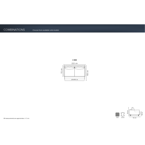 LUCAS Sofa (Ištraukiamas) (Trijų vietų) image