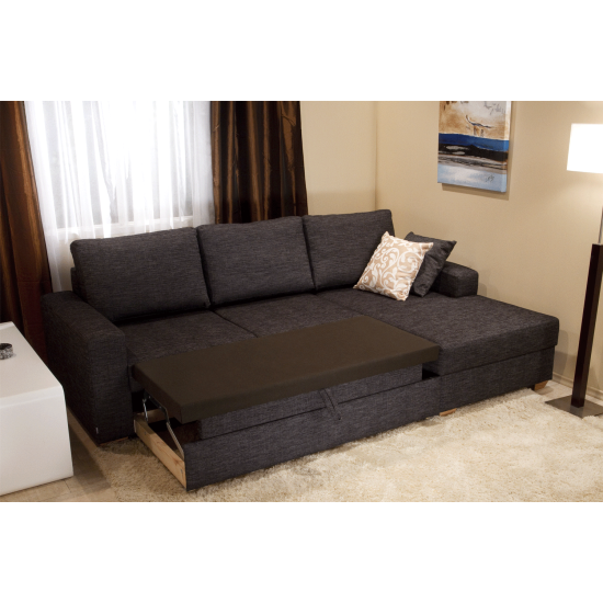 Sofa MIAMI (Ištraukiamas) (Kampinis) Ištraukiami sofai, Ištraukiami kampiniai sofai image