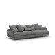 Olbia Sofa (Neištraukiamas) (Keturių vietų, Modulinis) Sofa, Neišsiskiriantys, trivietiai sofai image