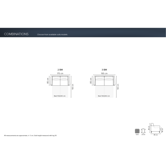 VILMA Sofa (Ištraukiamas) (Dvivietis) image