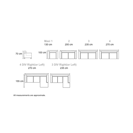 Naujojoporto Sofa (Neišsiskleidžiama) (Dvivietė) image