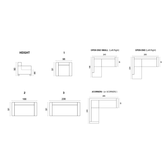 Sofa SMOGEN (Neištraukiamas) (Dvivietis) image