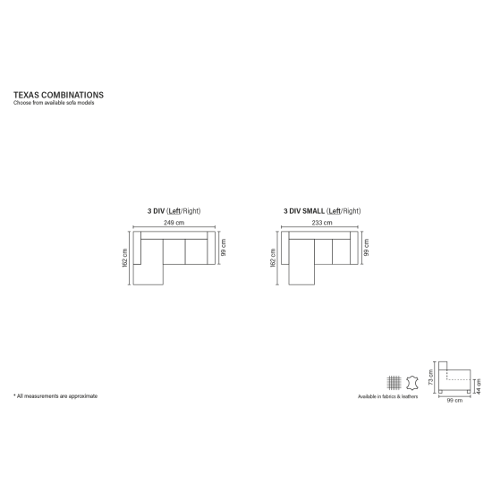 Sofa TEXAS (Ištraukiamas) (Kampinis) Ištraukiami sofai, Ištraukiami kampiniai sofai image