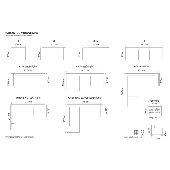 Šiaurietiškas Sofa (Neišsukamas) (Kampinis) image