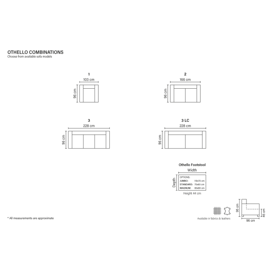 Sofa OTHELLO (Nesulankstomas) (Kampinis) image
