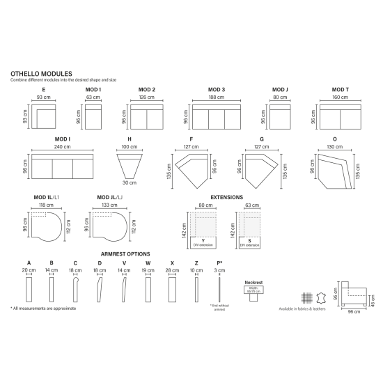 Sofa OTHELLO (Nesulankstomas) (Kampinis) image