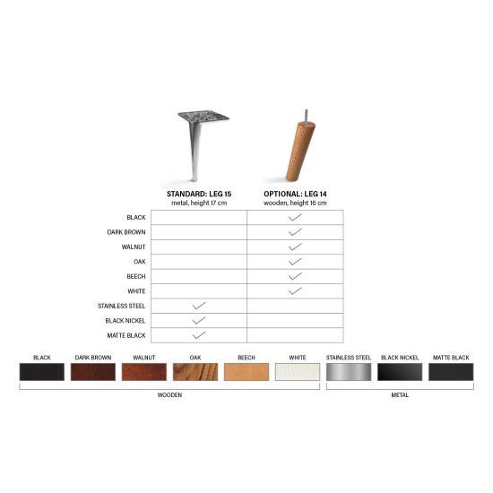 Sofa EDMUND (Neišsukamas) (Dvivietis) image