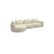 Kampinis sofa SAMONE (2.5 vietų + šezlongas) image