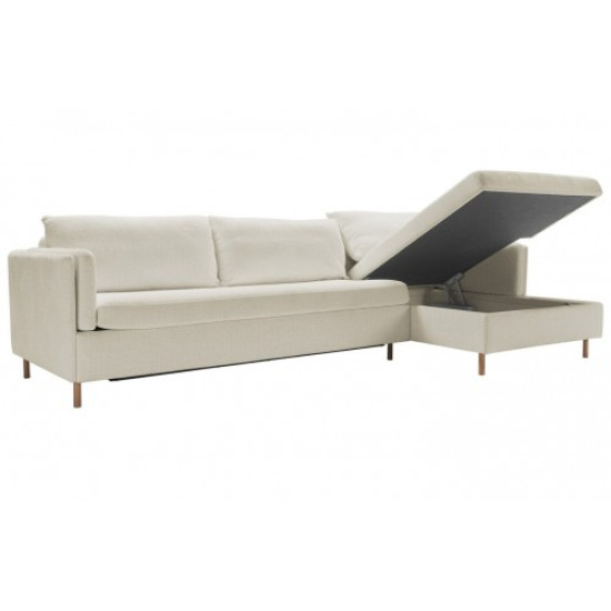 Kampinis, ištraukiamas sofų lova Lucy (Chaiselongue) Sofa, Ištraukiami sofai, Ištraukiami kampiniai sofai image