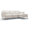 Trumpas kampinis, modulinis sofa KARLA (Chaiselongue 2 vietų)