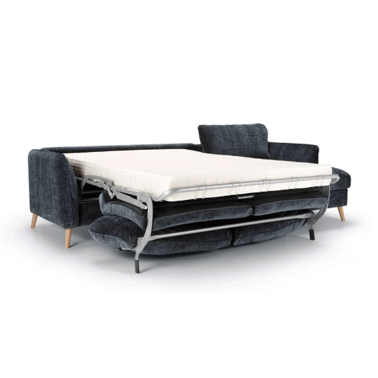 Kampinis, ištraukiamas sofų lova Lucy (Chaiselongue) Sofa, Ištraukiami sofai, Ištraukiami kampiniai sofai image