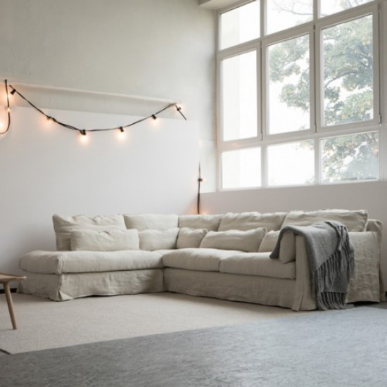 Atviras kampinis, modulinis sofų komplektas SARA image