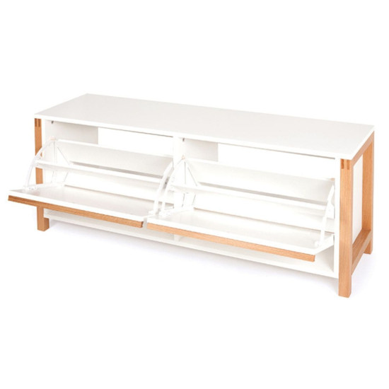 Eigen ąžuolo medžio baldų stovas Woodman kolekcija, Korpuso baldai, Drabužių spintos baldai image