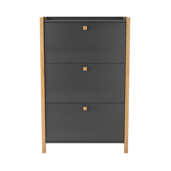 Eigen ąžuolo medžio baldų stovas Woodman kolekcija, Korpuso baldai, Drabužių spintos baldai image