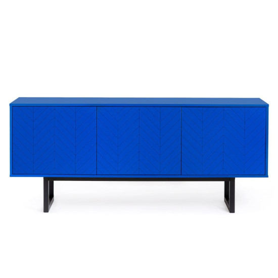 Kumode Camden Herringbone Mėlynas Raštas (Žemas) image