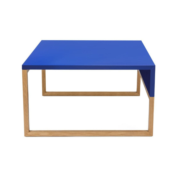 Kubinis kavos staliukas (ąžuolas) Woodman kolekcija, Korpuso baldai, Kavos staliukai image