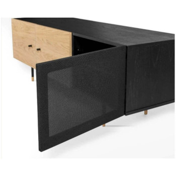 Camden televizoriaus komoda Mėlynos deimantų raštas